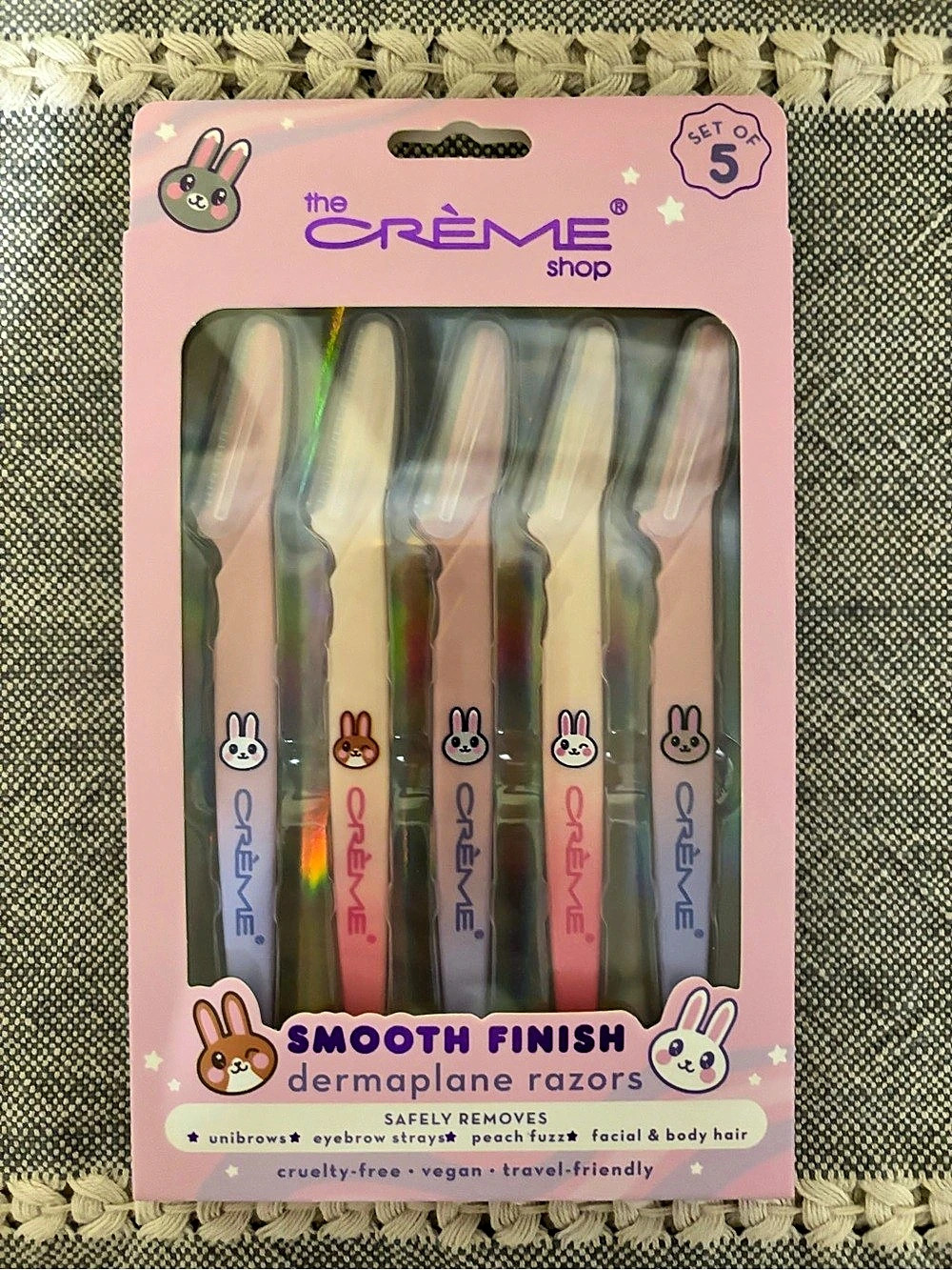 The Crème Shop Smooth Finish Dermaplane Razors